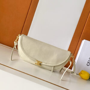 CE Halfmoon Small Lambskin Crossbody Bag