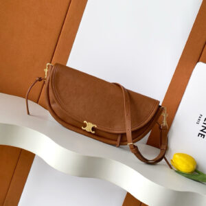 CE HALFMOON Small Lambskin Crossbody Bag