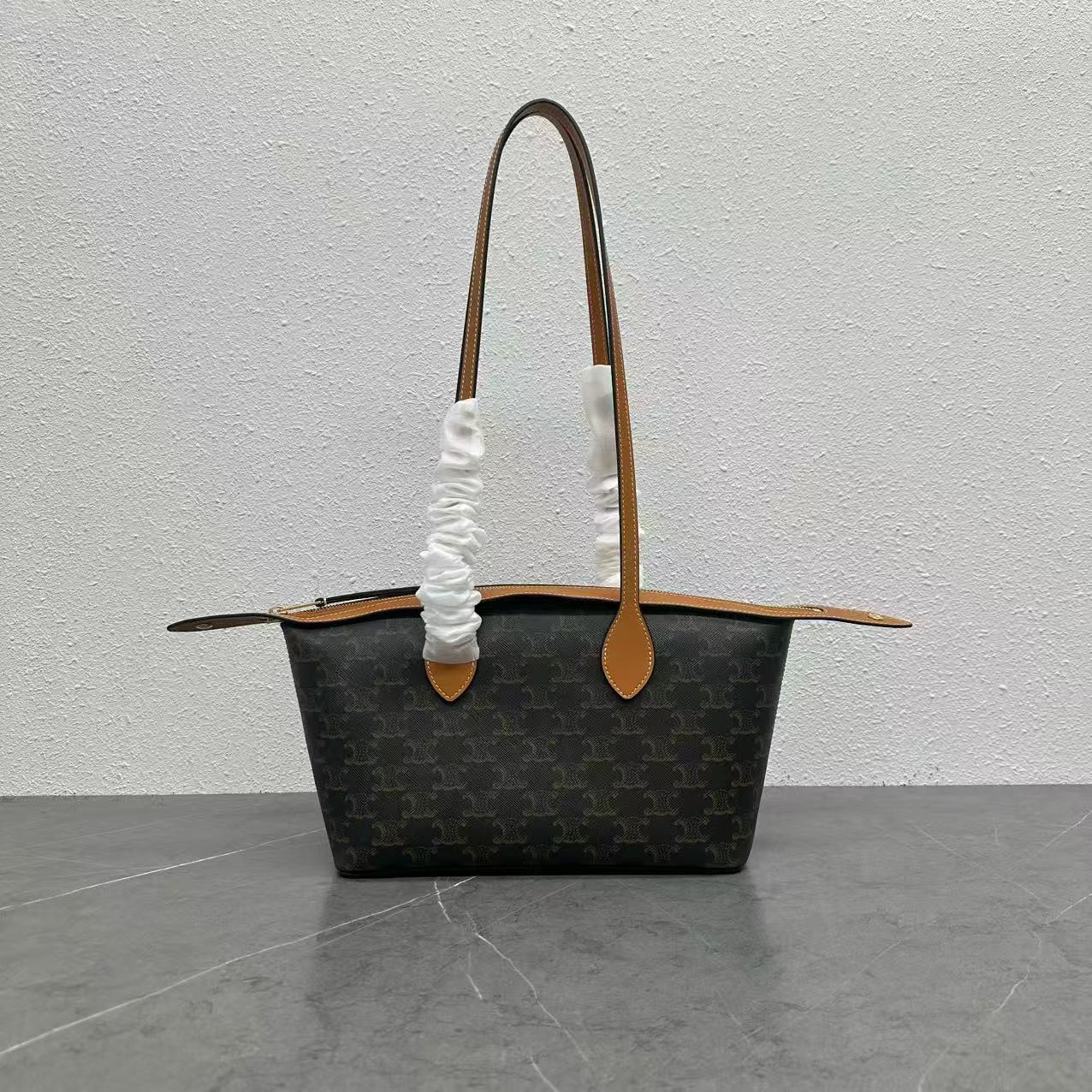 Celine Triomphe Small Duffle Handbag