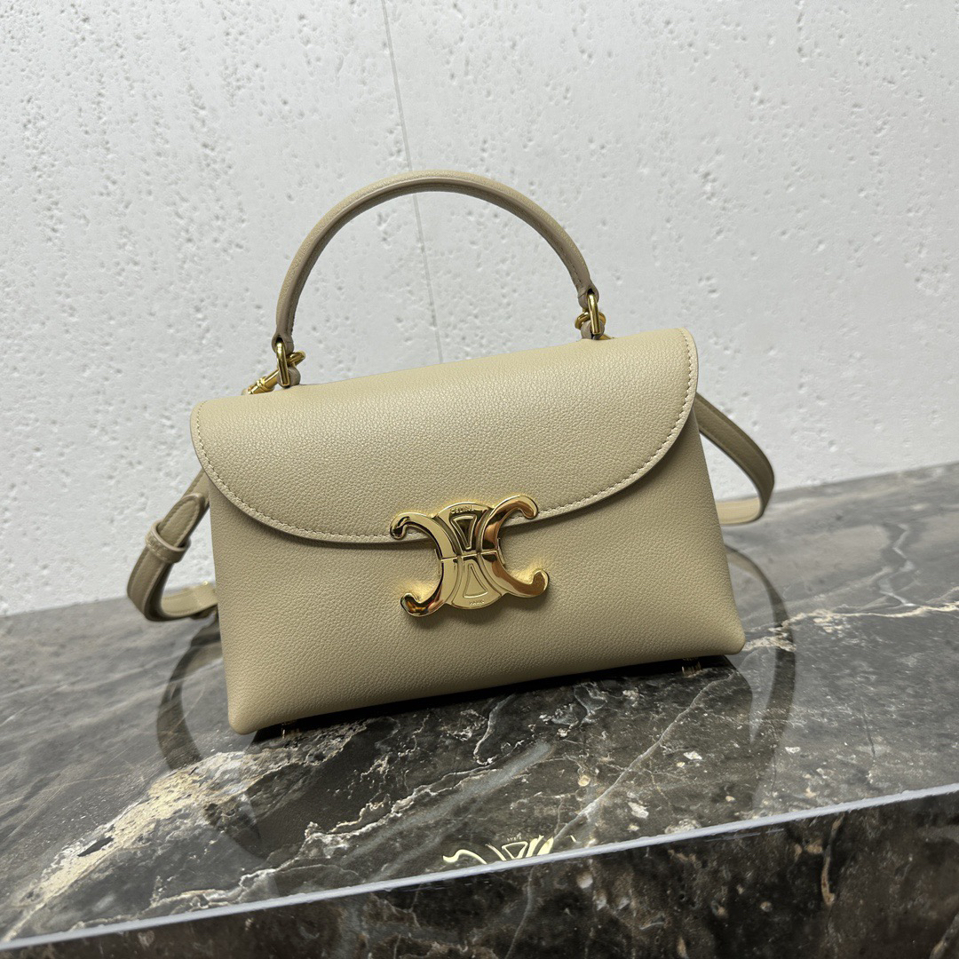 TEEN NINO Smooth Glossy Leather Crossbody Bag