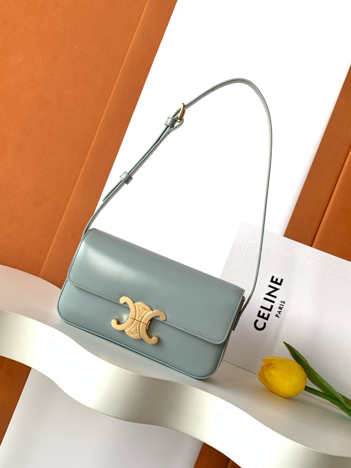 Arc de Triomphe Series Leather Shoulder Bag
