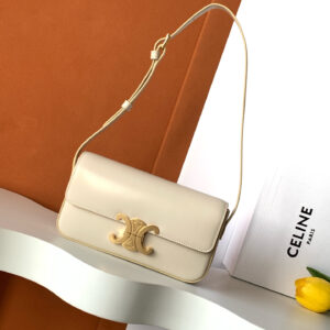 Full-Leather Arch Small Shoulder Bag