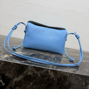 TRIO FLA Leather Shoulder and Crossbody Bag