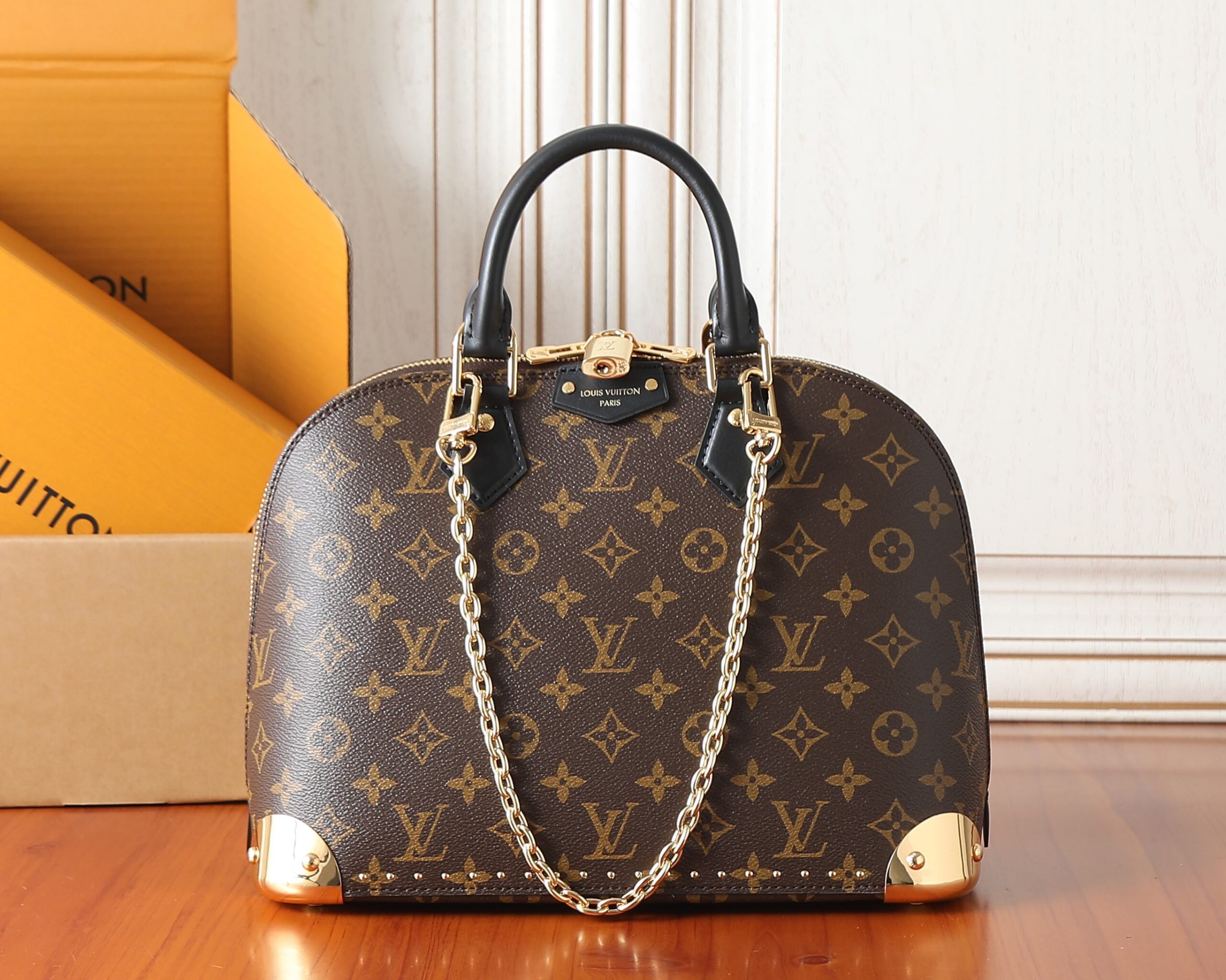 Louis Vuitton Trunk Alma BB Handbag M27216