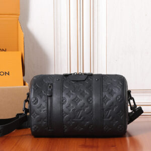 City Keepall Travel Bag in Monogram Shadow Leather, Model M26750