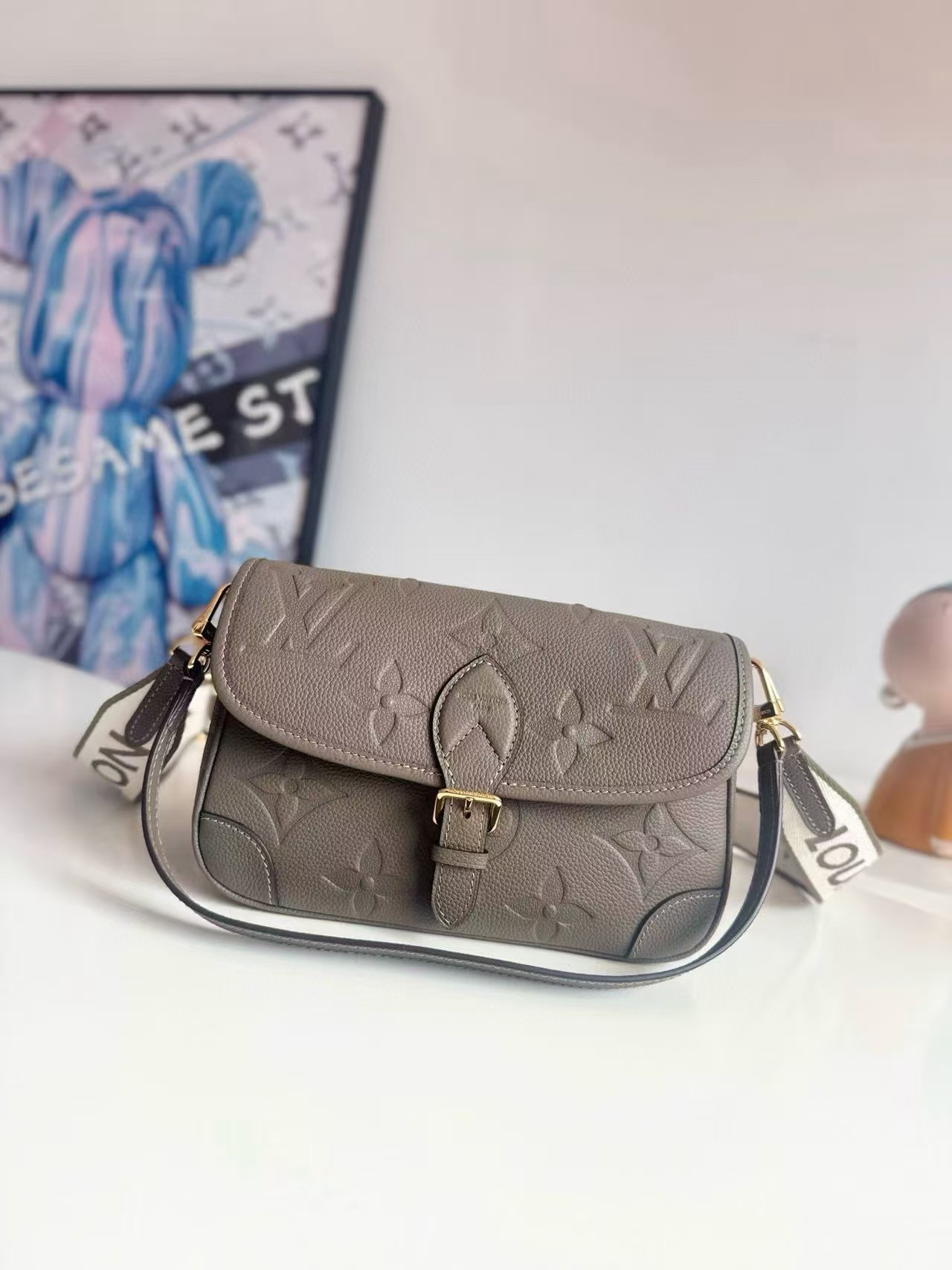 Louis Vuitton Diane Monogram Empreinte Crossbody Bag