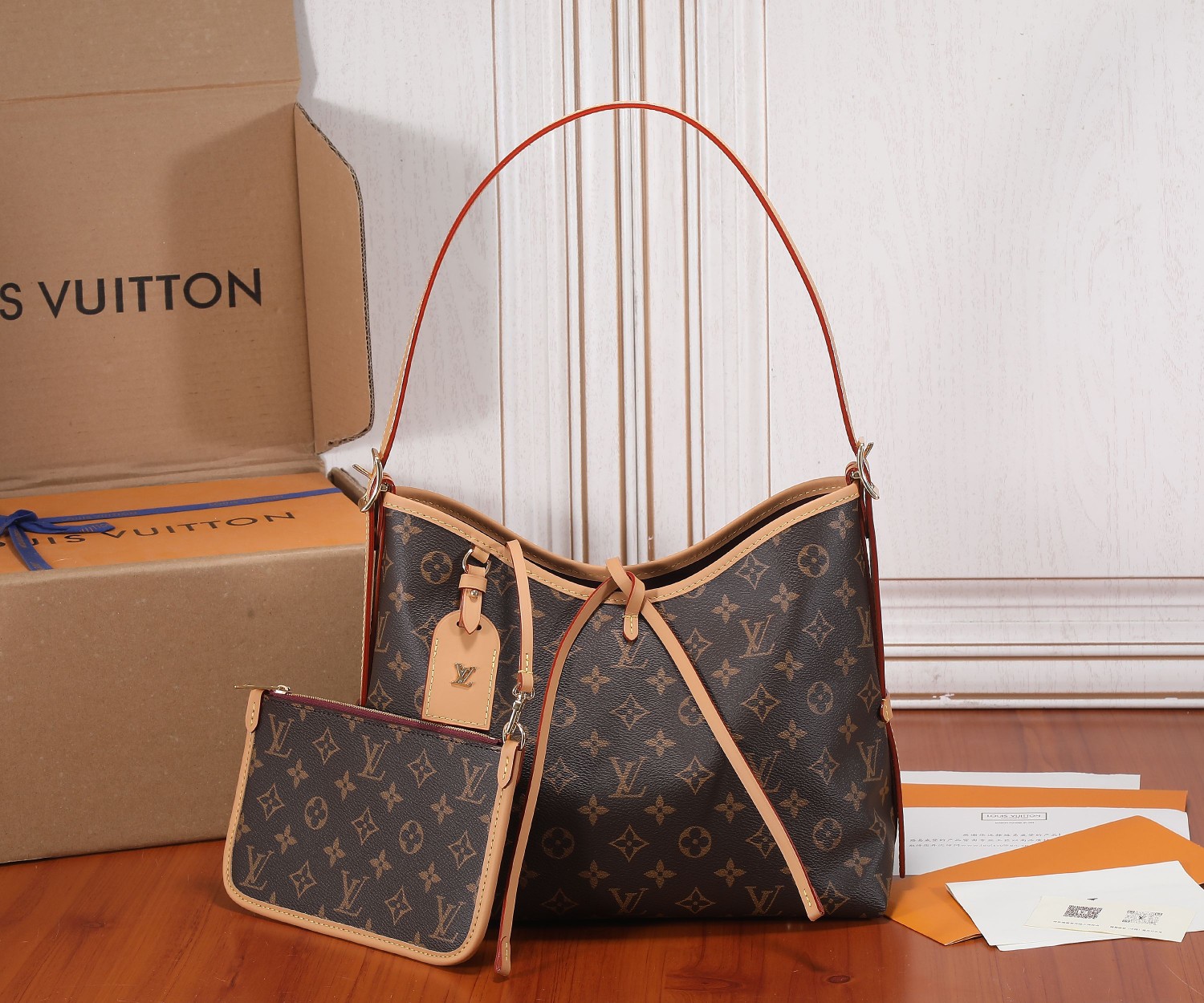 Louis Vuitton CarryAll Small Handbag M46203