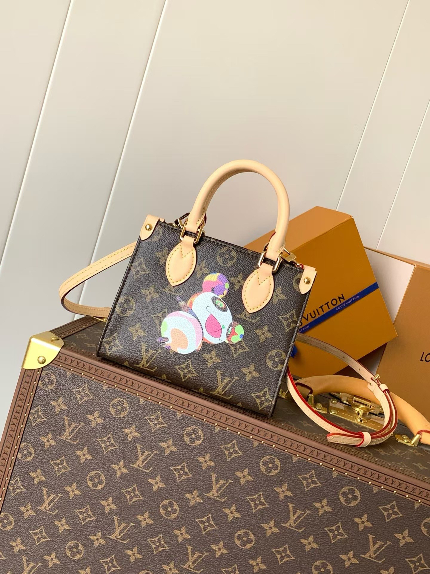 Louis Vuitton x Takashi Murakami OnTheGo Handbag