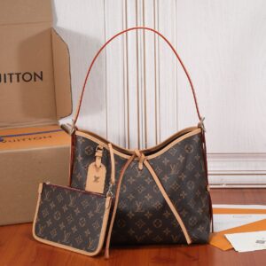 Louis Vuitton CarryAll PM Monogram Canvas Handbag