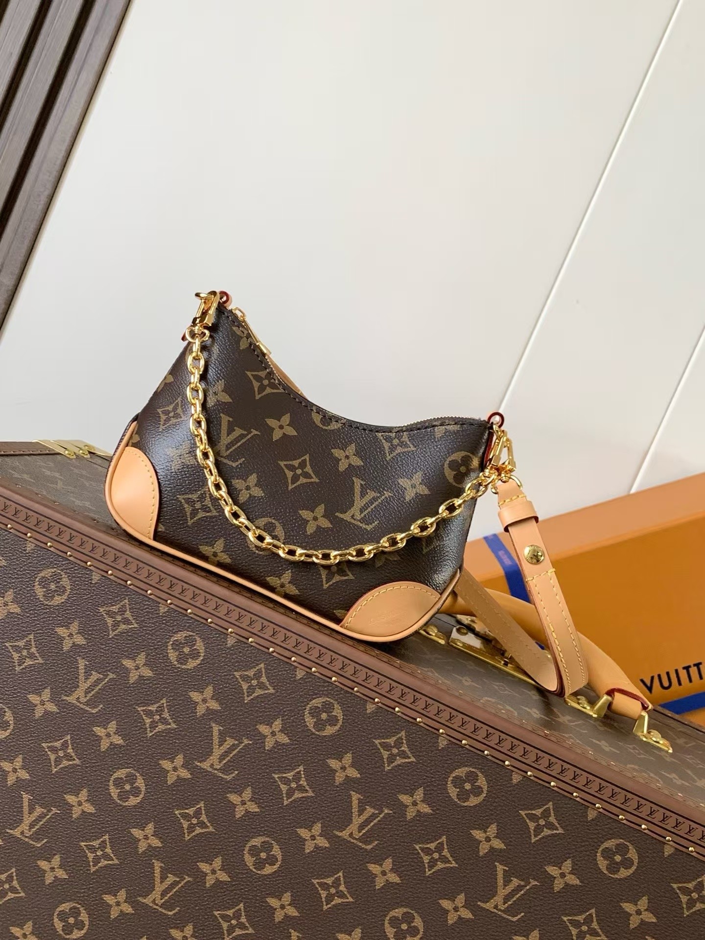 Louis Vuitton Nano Boulogne Monogram Canvas Bag