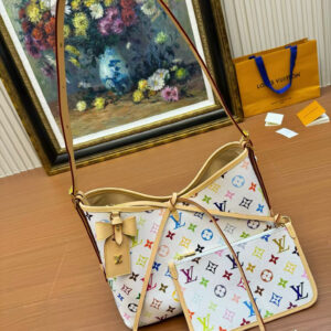 Louis Vuitton x Takashi Murakami CarryAll Small Handbag M13661