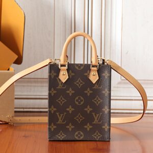 Louis Vuitton Petit Sac Plat Monogram Crossbody Bag