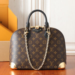 Louis Vuitton Alma Small Handbag in Monogram Canvas