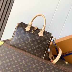 Louis Vuitton Speedy Bandouliere 25 Monogram Canvas Crossbody Bag