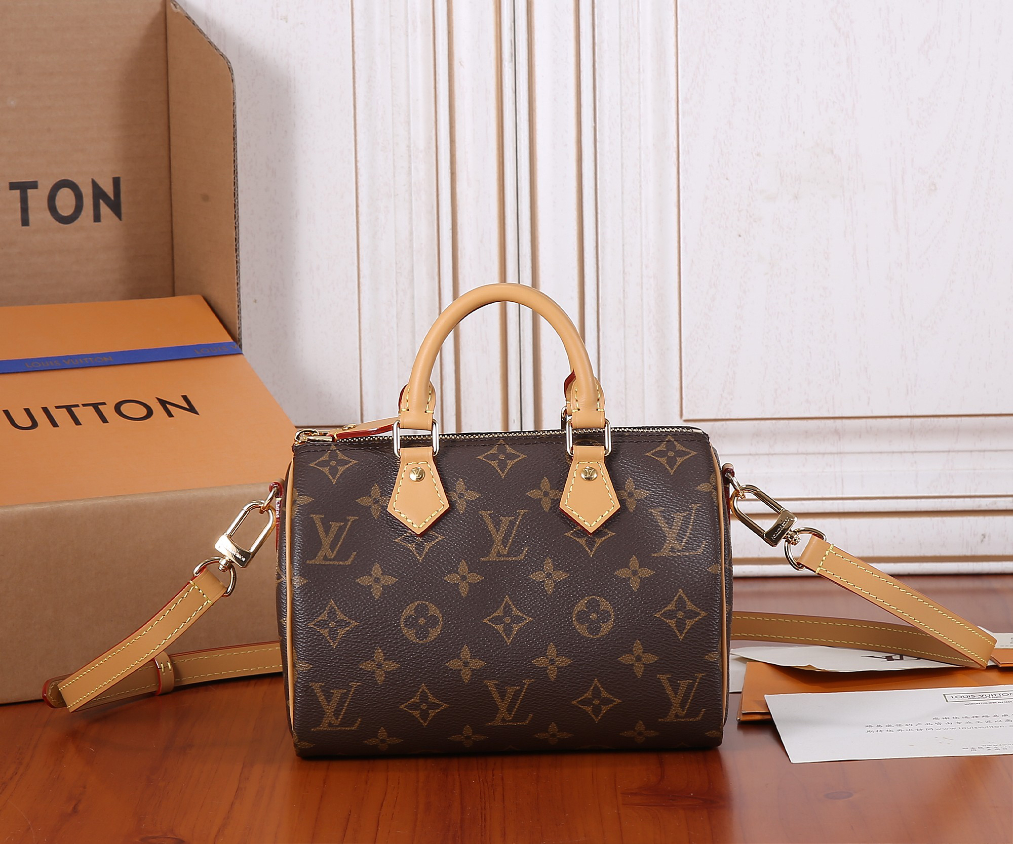 Nano Speedy Monogram Canvas Handbag