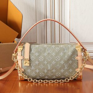 Louis Vuitton Side Trunk East-West Handbag – Denim