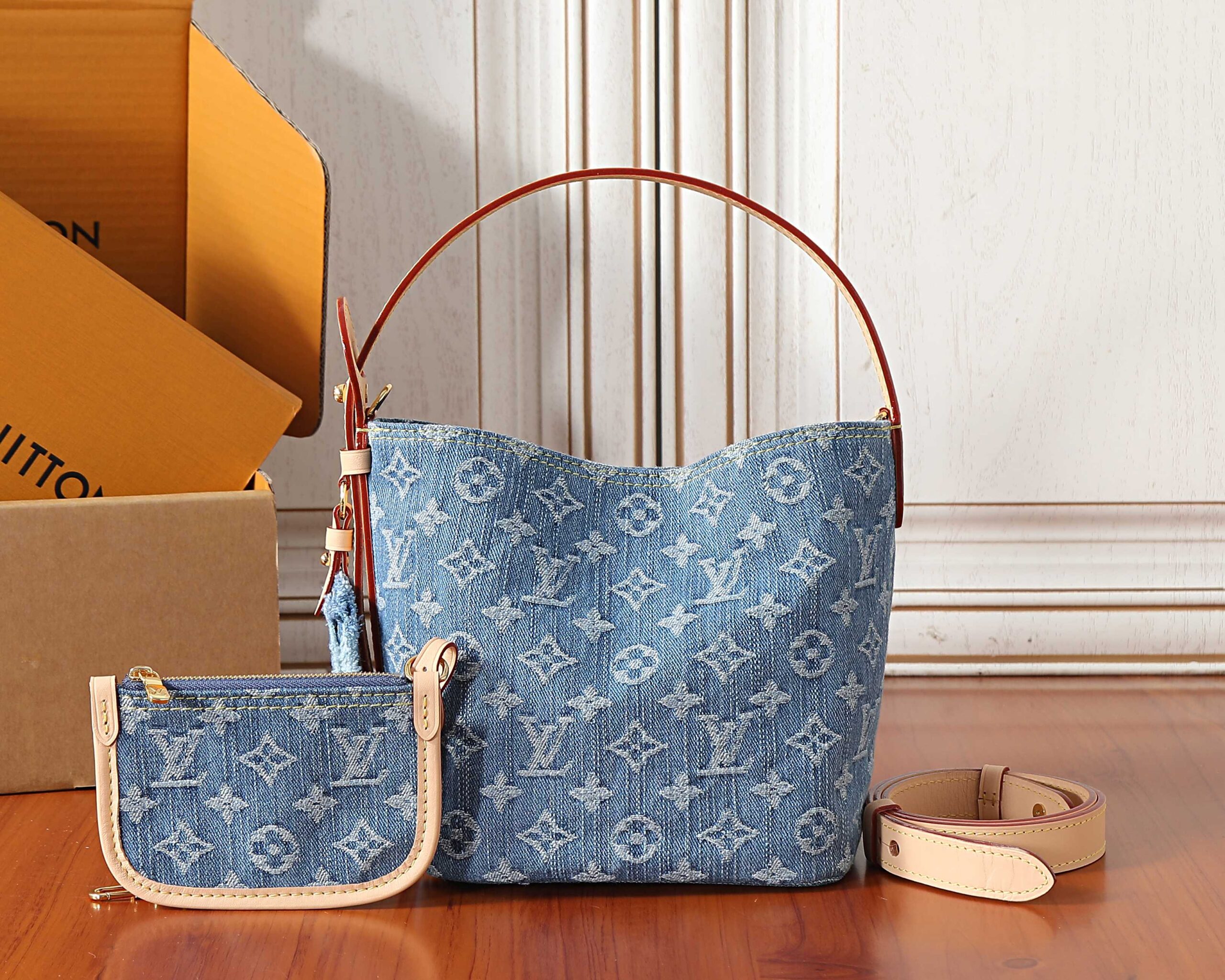 Louis Vuitton All In BB Denim Handbag