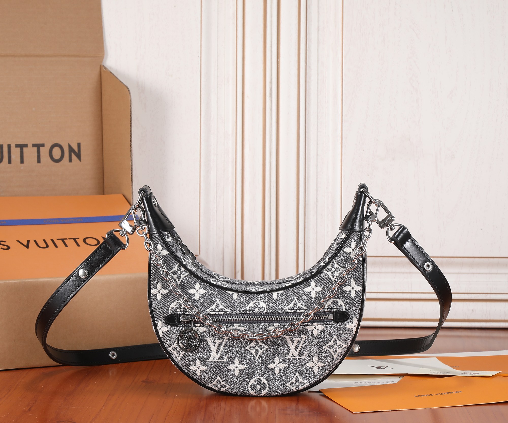 Louis Vuitton Loop Small Bag in Monogram Denim