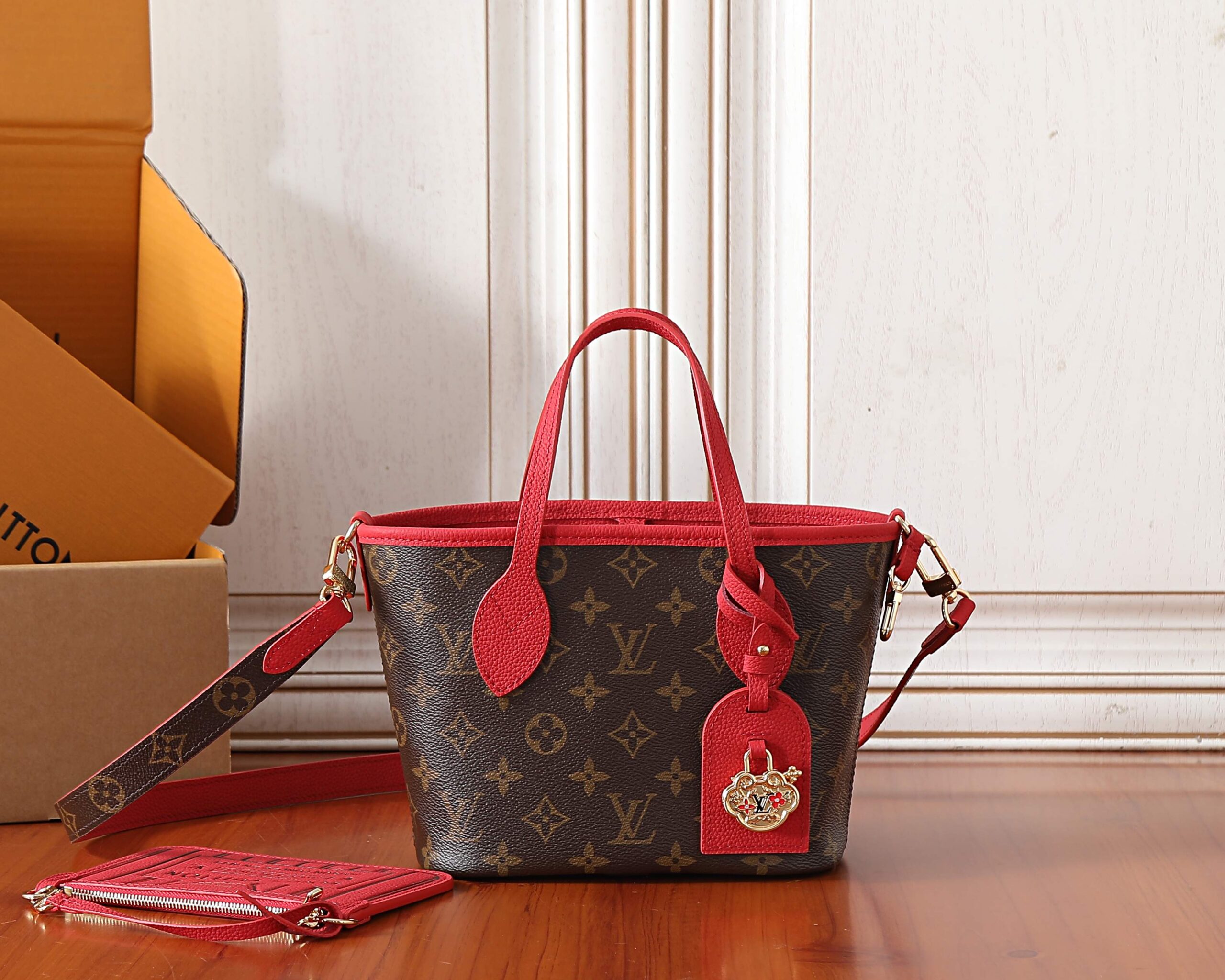 Louis Vuitton Neverfull Inside Out BB Handbag