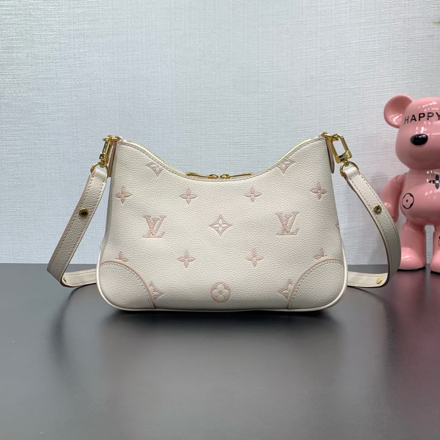 Louis Vuitton Boulogne Handbag in Monogram Empreinte Leather
