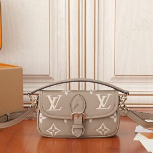 Louis Vuitton Nano Diane Monogram Empreinte Leather Handbag