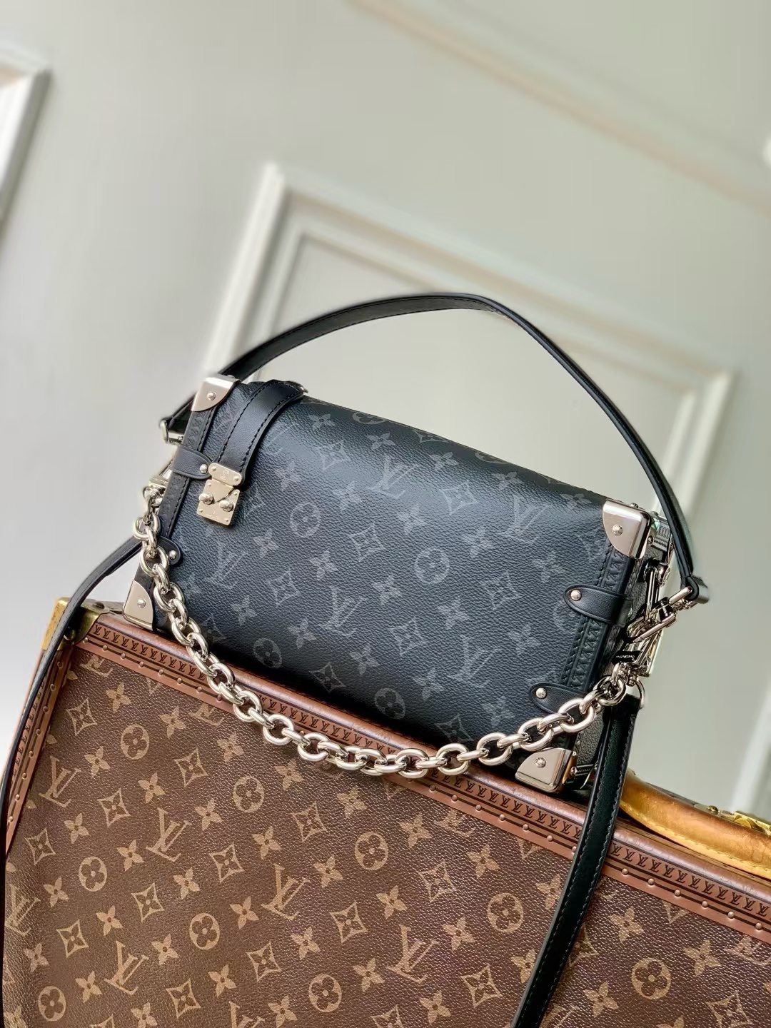 Louis Vuitton Side Trunk East West Crossbody Bag