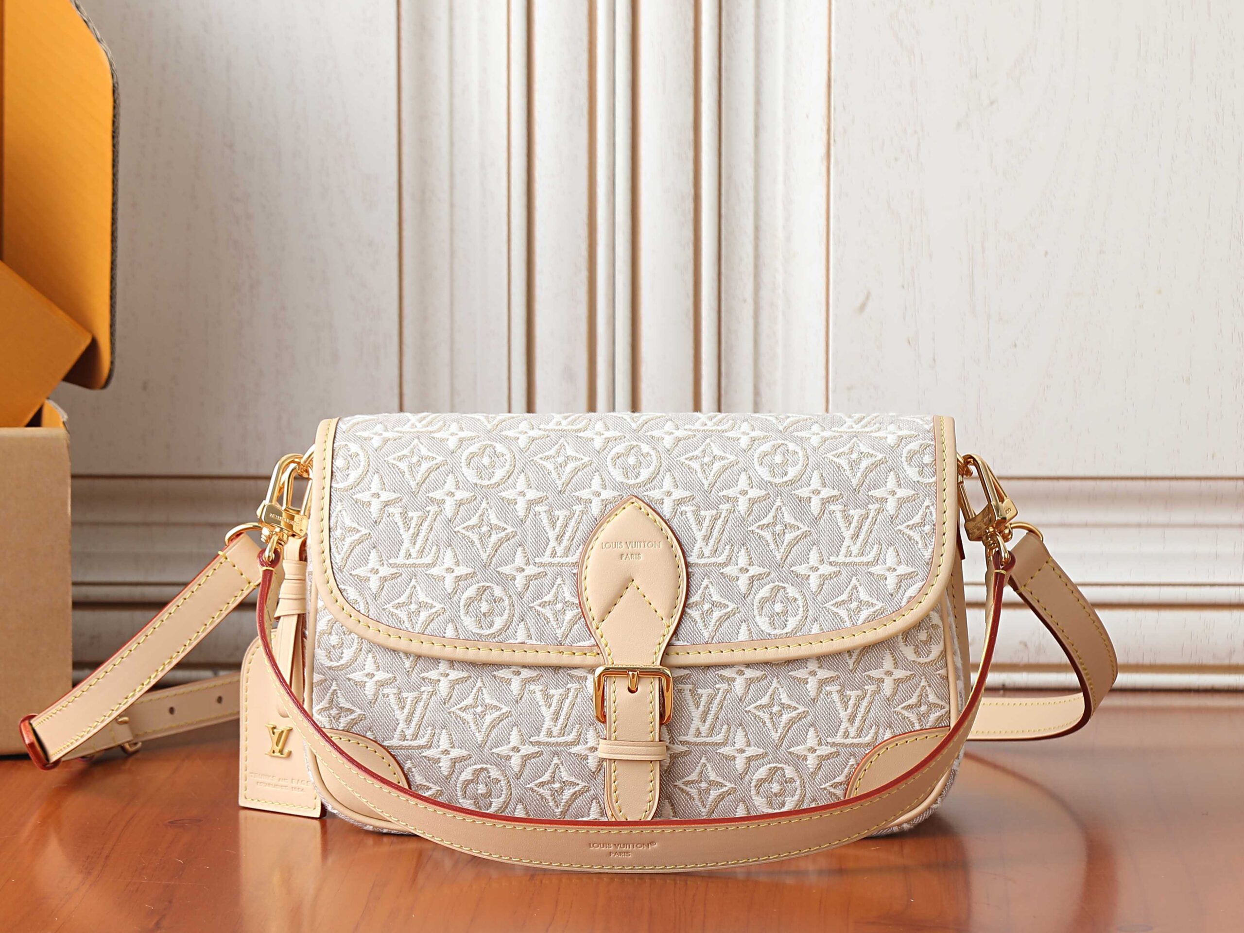 Louis Vuitton Diane Shoulder Bag in Monogram Emblème Canvas