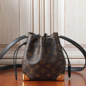 Louis Vuitton Nano Noé Trunk Monogram Canvas Crossbody Bag