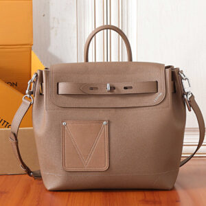 Louis Vuitton Steamer 30 Handbag in LV Touch Leather