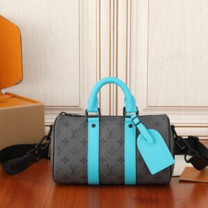 Louis Vuitton Keepall Bandoulière 25 Travel Bag, Monogram Eclipse Reverse, M11645