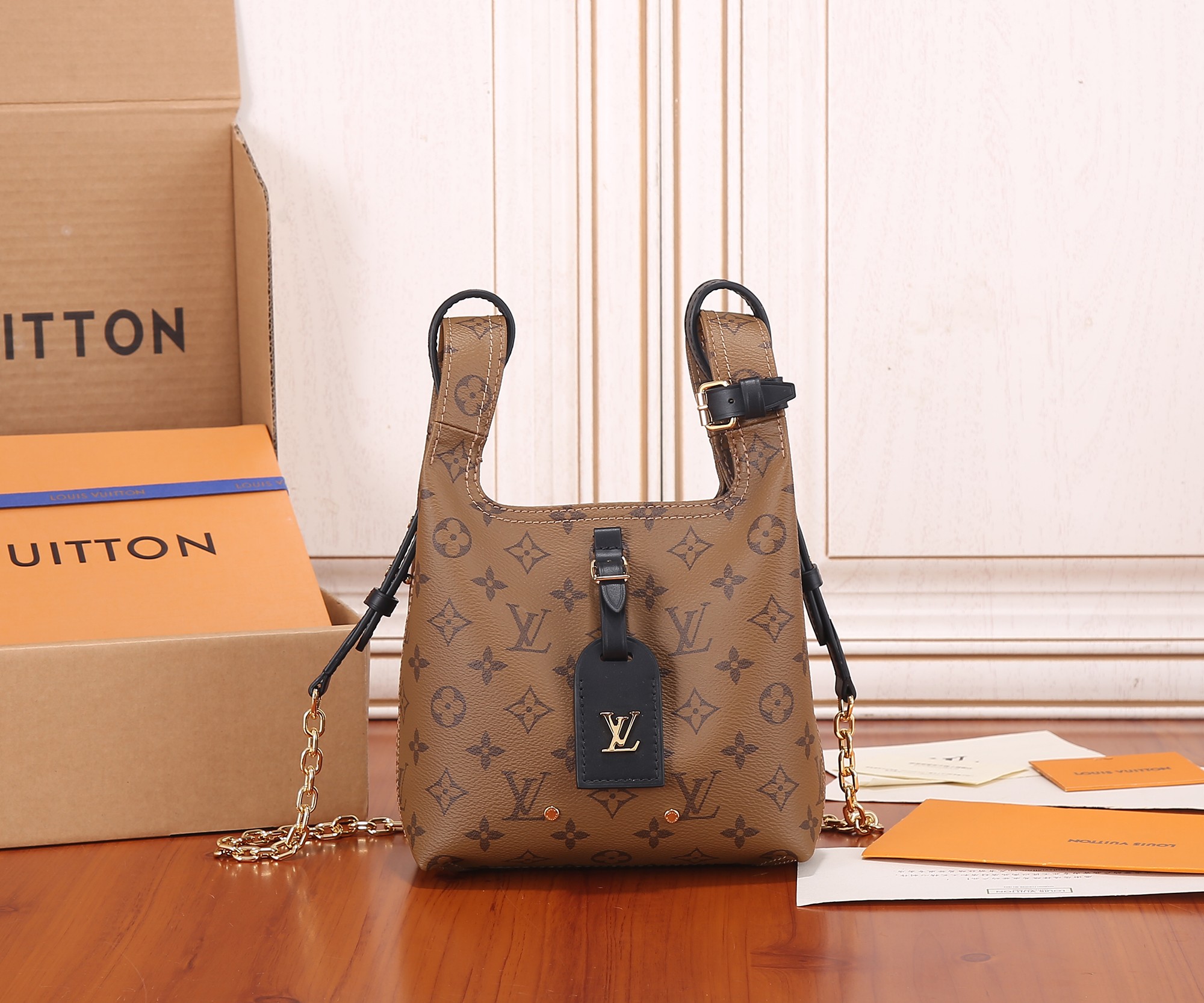 Louis Vuitton Atlantis BB Monogram Reverse Handbag