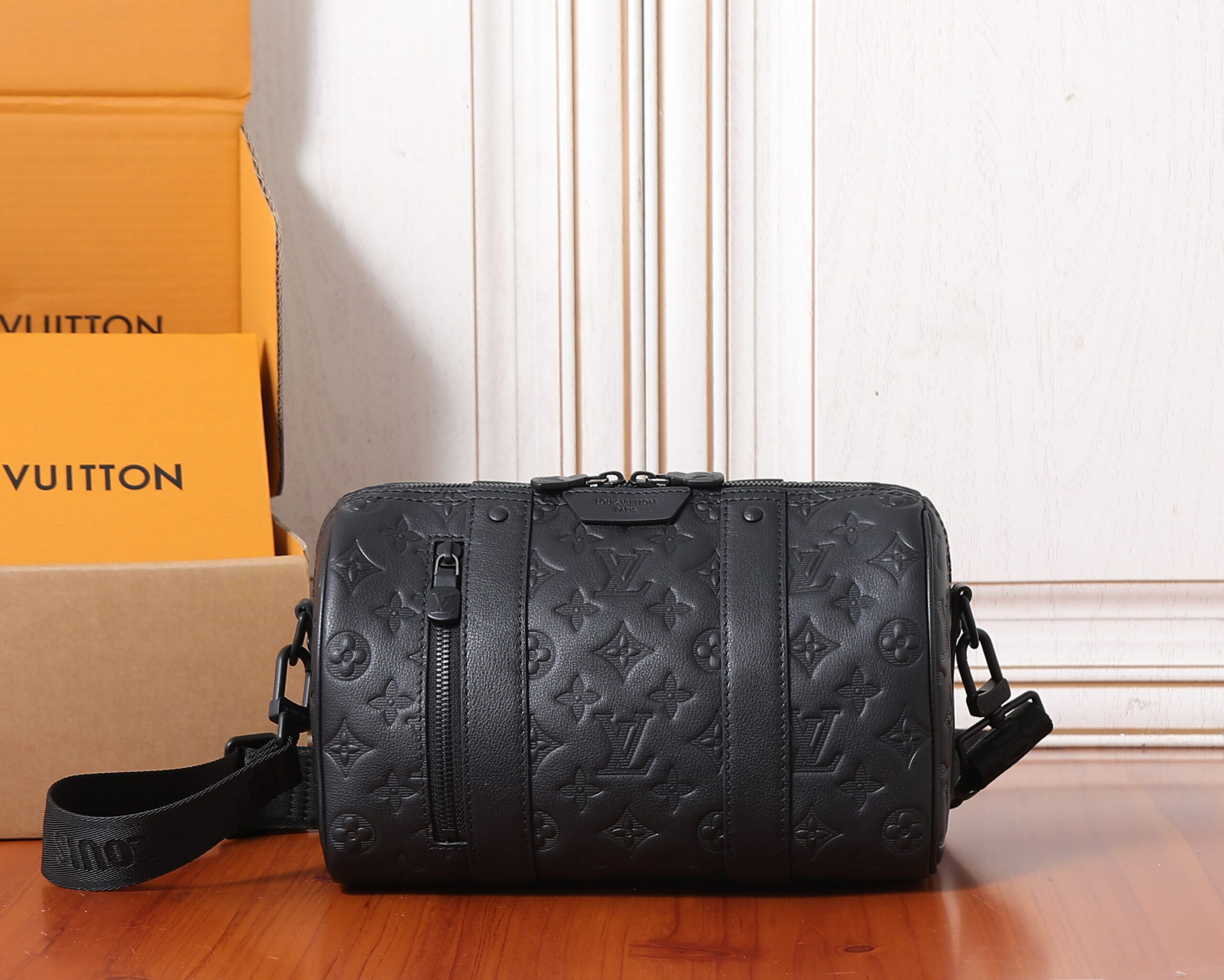 Louis Vuitton City Keepall M26750 in Monogram Shadow Leather