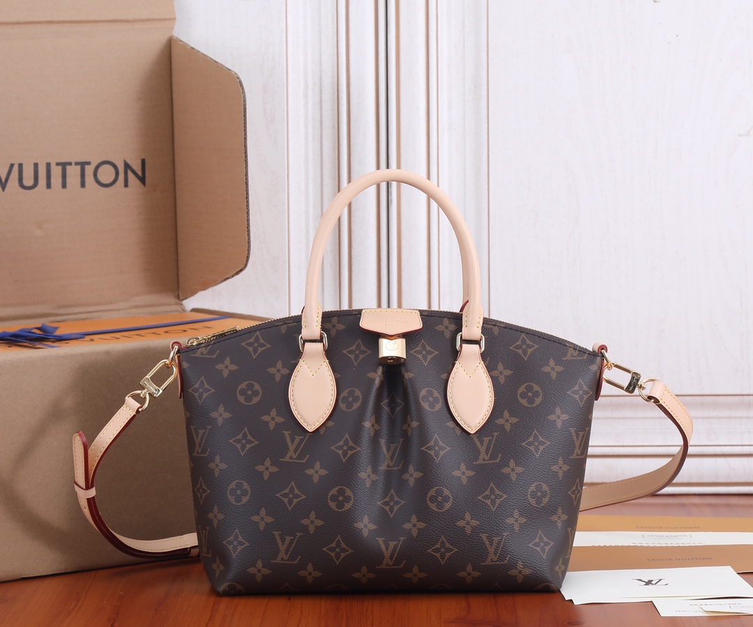 Louis Vuitton Boetie Small Zippered Tote Bag M45986