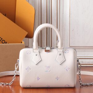 Louis Vuitton Speedy Bandouliere 20 Link Quartz Handbag