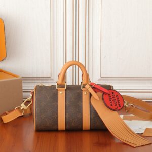 Louis Vuitton Keepall Bandoulière 25 Monogram Dust Bag