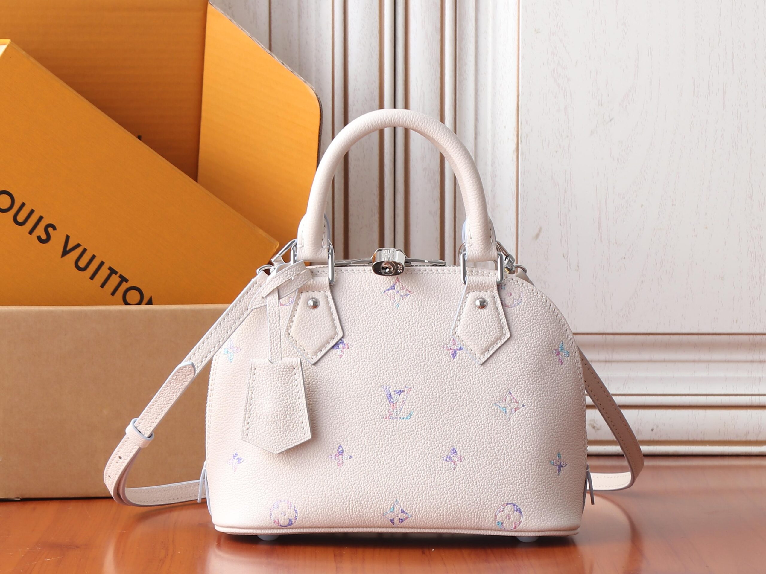 Louis Vuitton Alma BB Handbag in Monogram Empreinte Leather