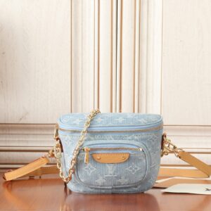 Mini Monogram Denim Bumbag