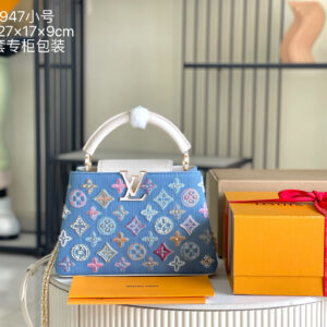 Capucines BB Handbag in Denim