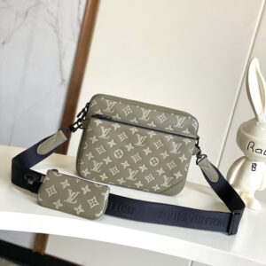 Louis Vuitton Trio Messenger Bag in Monogram Eclipse Reverse