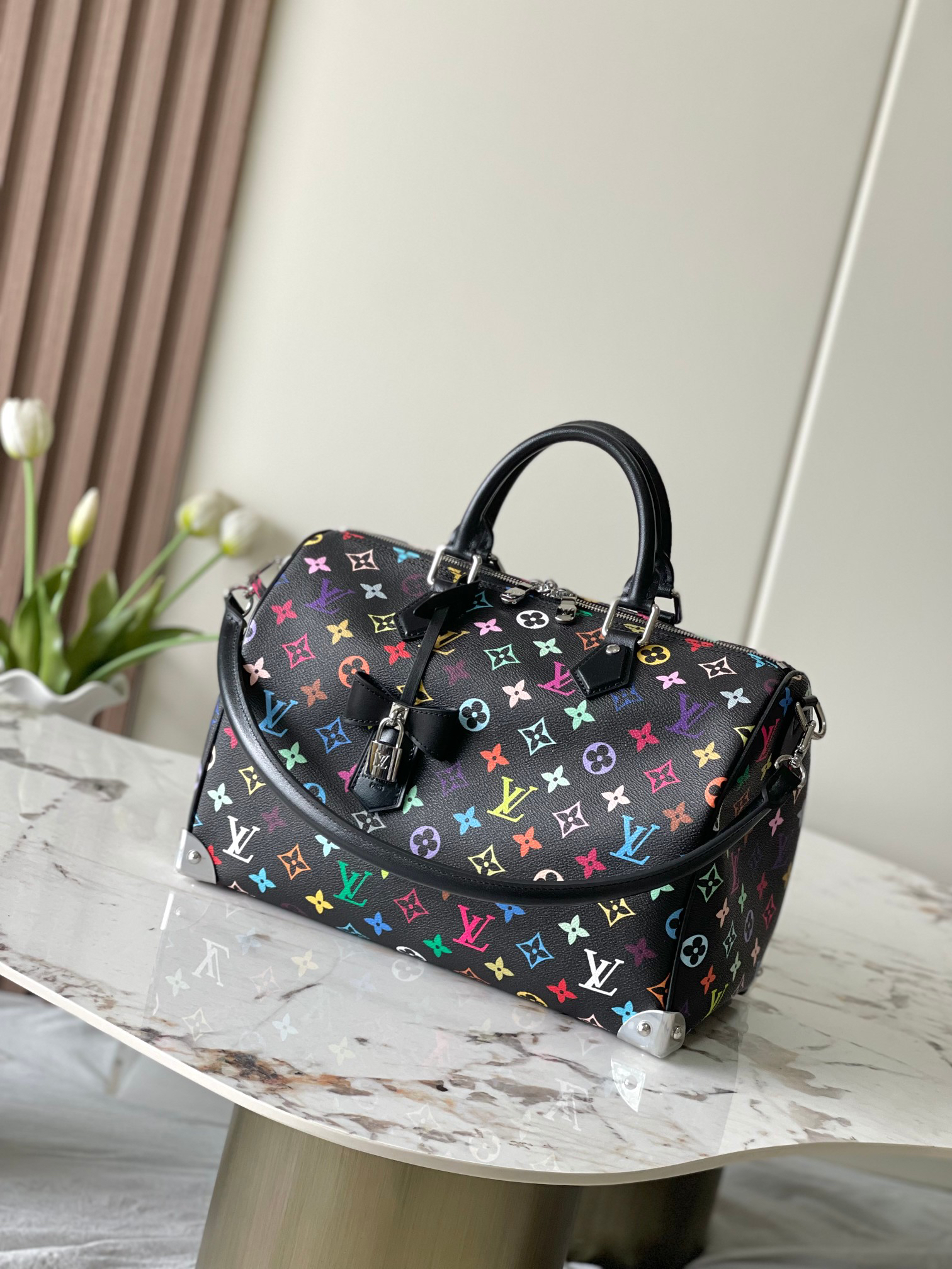Louis Vuitton Speedy Soft 30 Handbag – Louis Vuitton x Takashi Murakami Re-edition