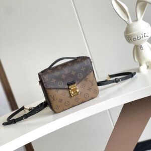 Louis Vuitton Pochette Metis Monogram Reverse Crossbody Bag