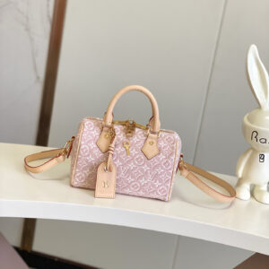 Louis Vuitton Speedy Bandoulière 20 Monogram Emblème Canvas Shoulder Bag