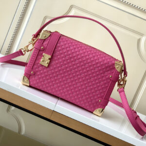 Louis Vuitton Side Trunk Small Monogram Leather Crossbody Bag M46358