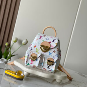 Louis Vuitton x Takashi Murakami Venice Double Shoulder Bag M13081 White Multicolor