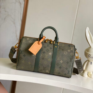 Keepall Bandoulière 35 Travel Bag in Monogram Surplus Canvas