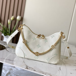 Boulogne Monogram Leather Crossbody Bag