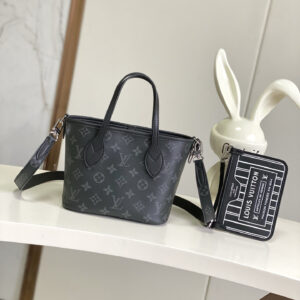 Louis Vuitton Neverfull Bandouliere Inside Out BB Reversible Tote Bag