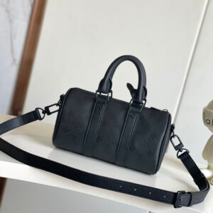 Louis Vuitton Keepall Bandouliere 25 Monogram Midnight Shoulder Bag