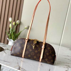 Louis Vuitton Squire East West Bag, Small, Monogram Canvas