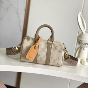 Louis Vuitton Keepall Bandoulière 25 Monogram Surplus Canvas Travel Bag